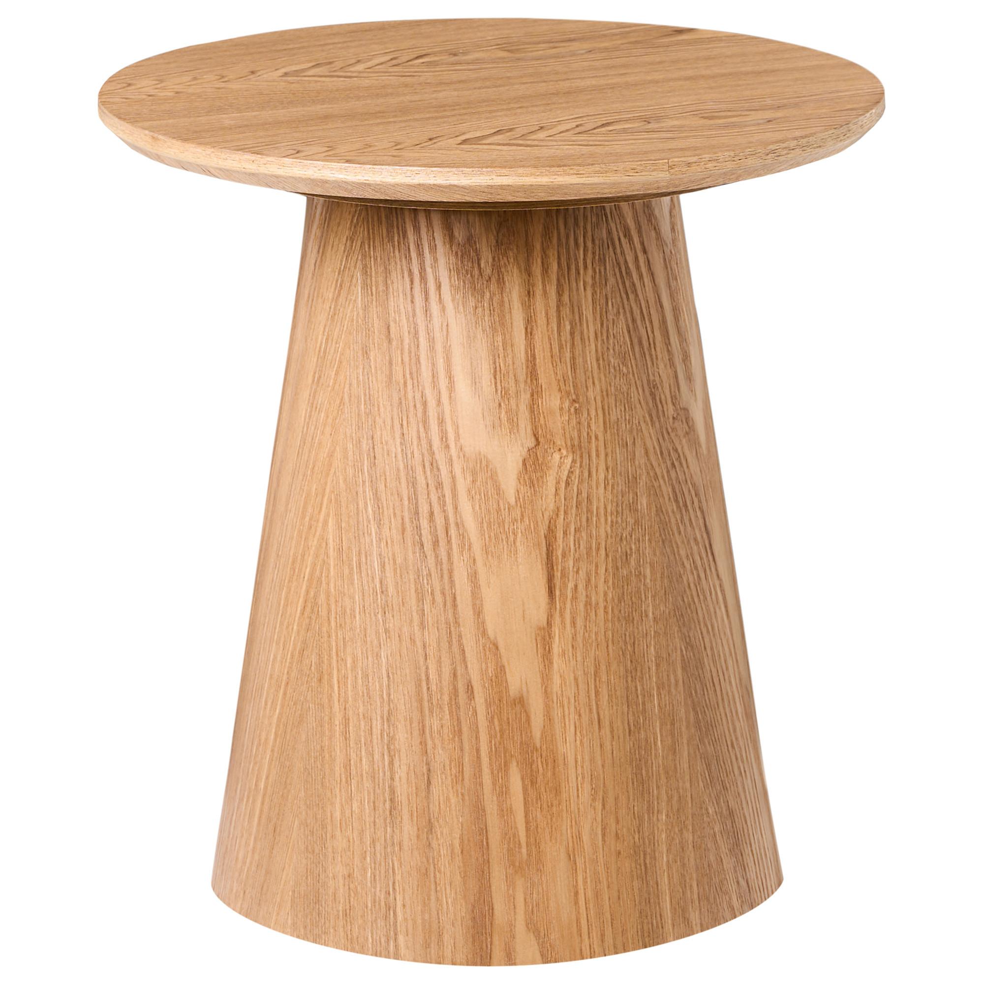 BEISTELLTISCH Helle Esche Wenlock - Braun, Holz (41/41/43cm) - Beliani