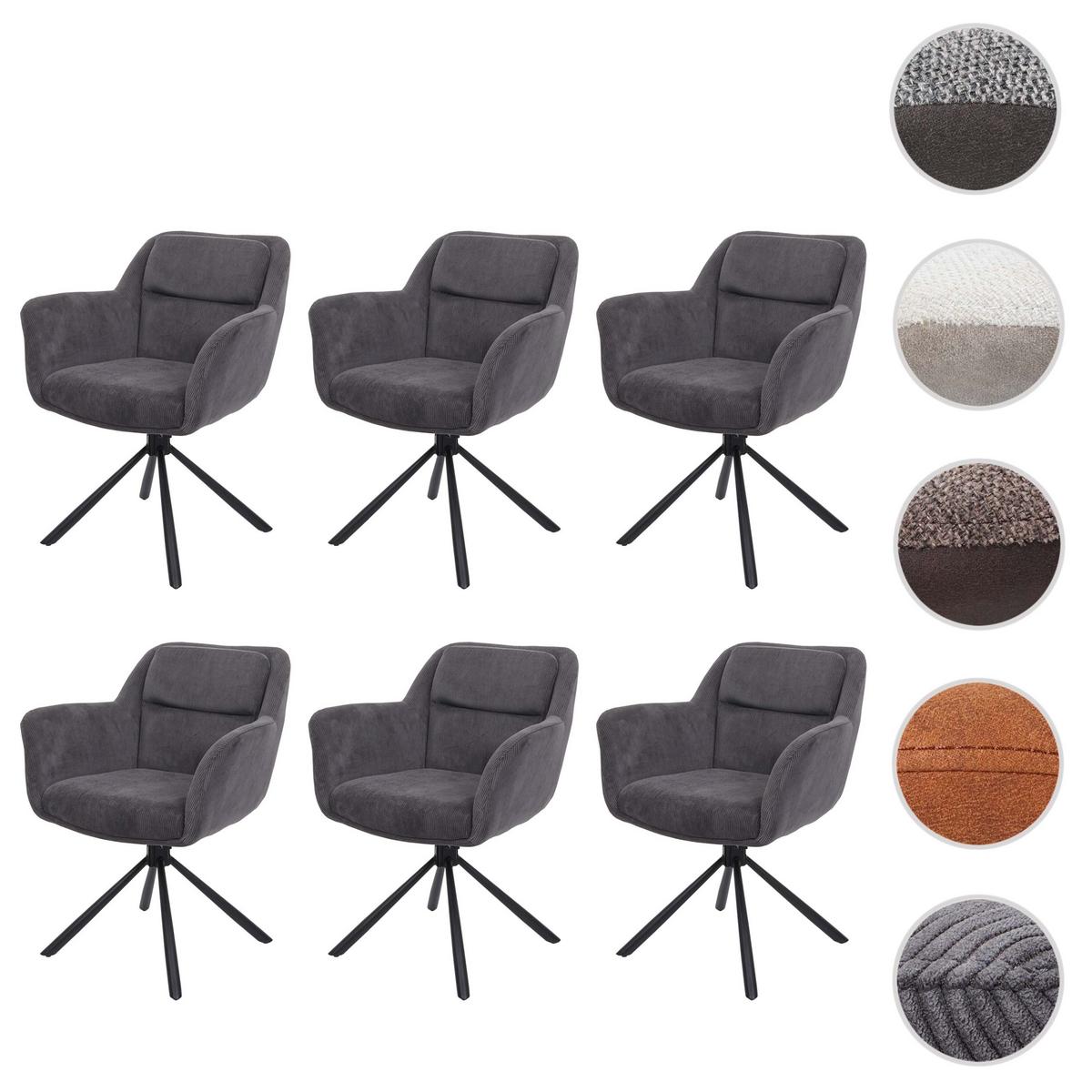 ESSZIMMERSTUHL Grau - Grau, Textil (65/83/57cm) - MCW