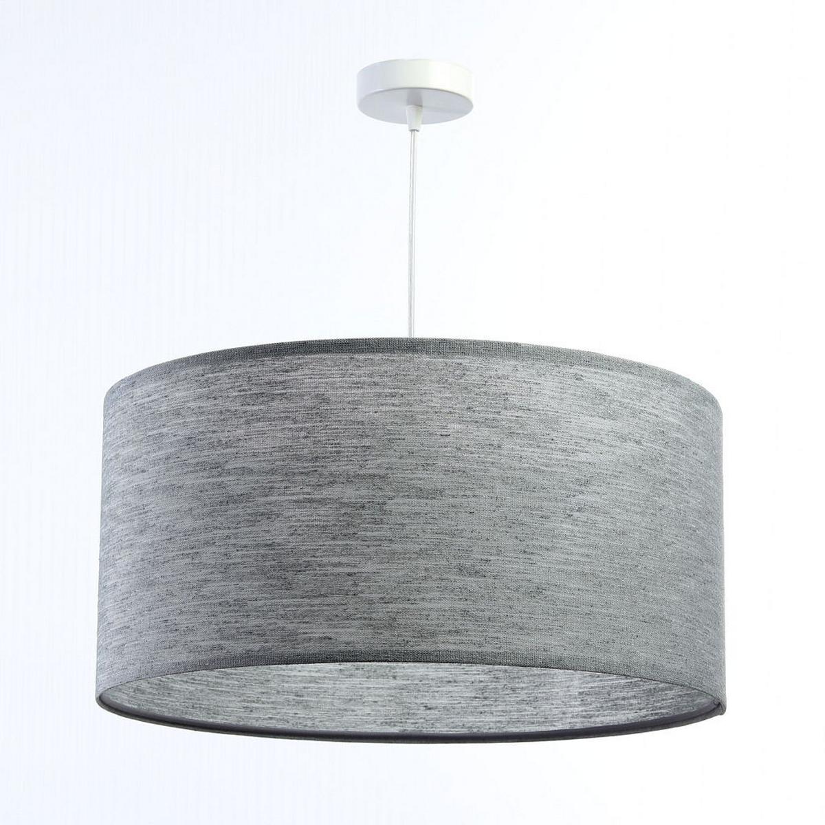 HÄNGELEUCHTE Grau 50/25 cm - Grau, Kunststoff (50/0.6/25cm) - ONZENO