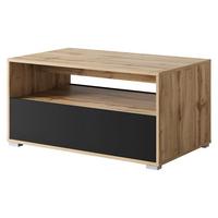 COUCHTISCH Nairobi II S02 - Eiche Wotan/Graphitfarben, Holzwerkstoff/Kunststoff (55/90/45cm) - MIRJAN24