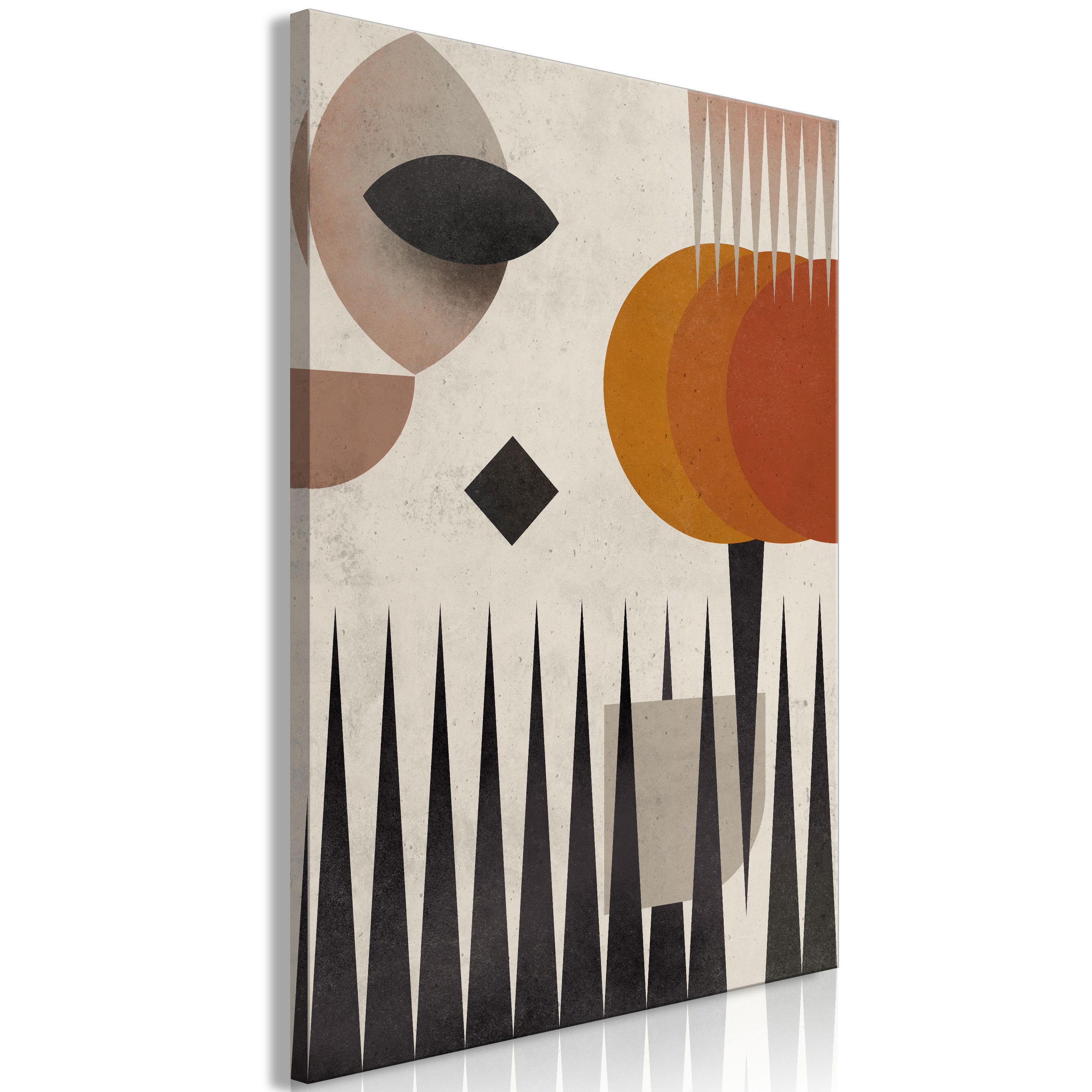 KUNSTDRUCK Bunt 40/60 cm - Multicolor, Textil (40/60cm) - KUNSTLOFT