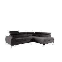 ECKSOFA Toronto - Schwarz, Holzwerkstoff/Textil (270/200cm) - Fun Möbel
