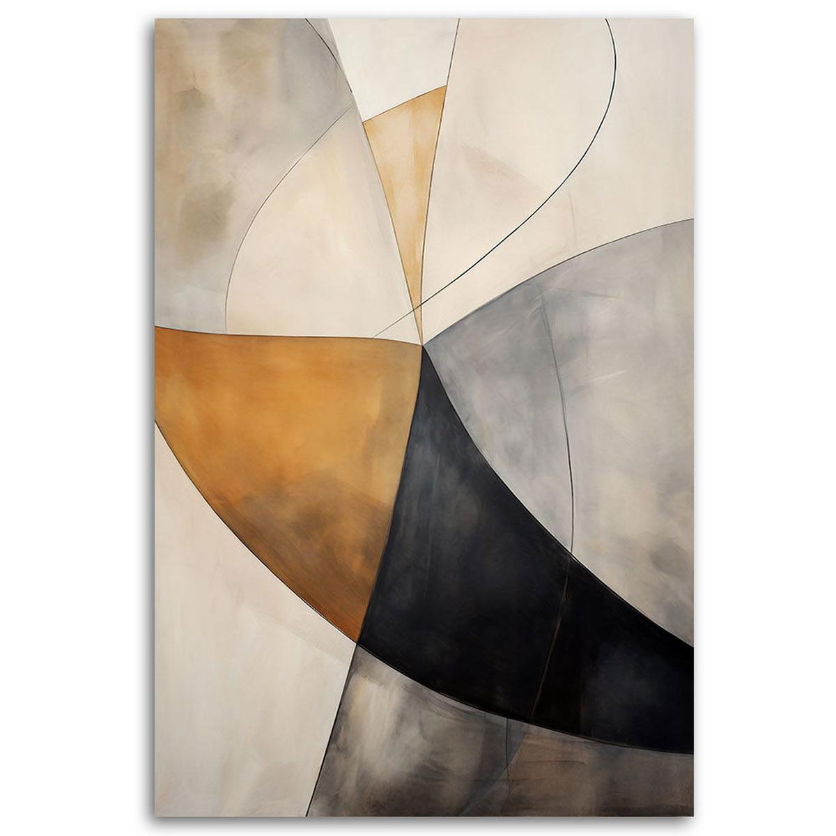 KUNSTDRUCK Beige 60/90 cm - Beige, Textil (60/90cm) - KUNSTLOFT