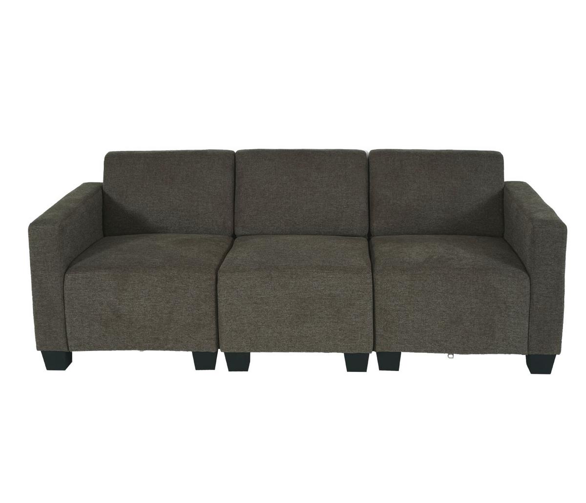 3-SITZER SOFA Braun - Braun, Textil (193/76/72cm) - MCW