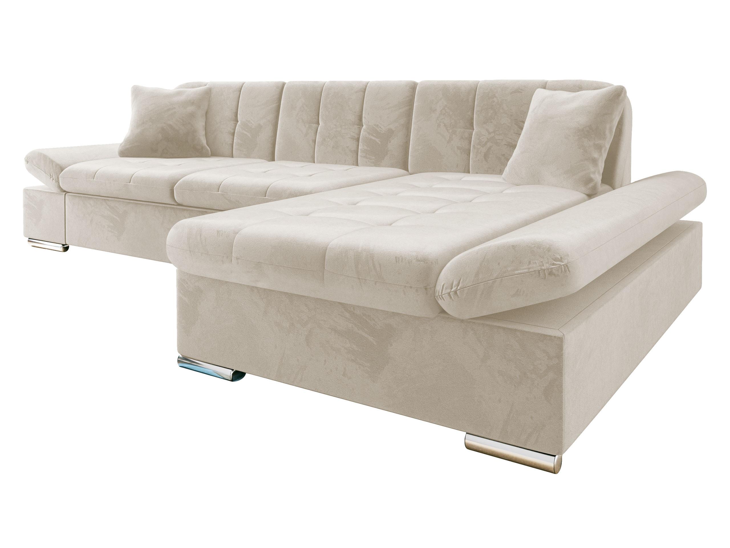 ECKSOFA Montana Premiumi, Seite: Rechts - Sandfarben, Holz/Textil (278/161cm) - MIRJAN24