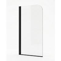 BADEWANNE Torino 1 Teil cm Schwarz - 60 x 140 cm - Schwarz, Glas (60/140cm) - Badplaats