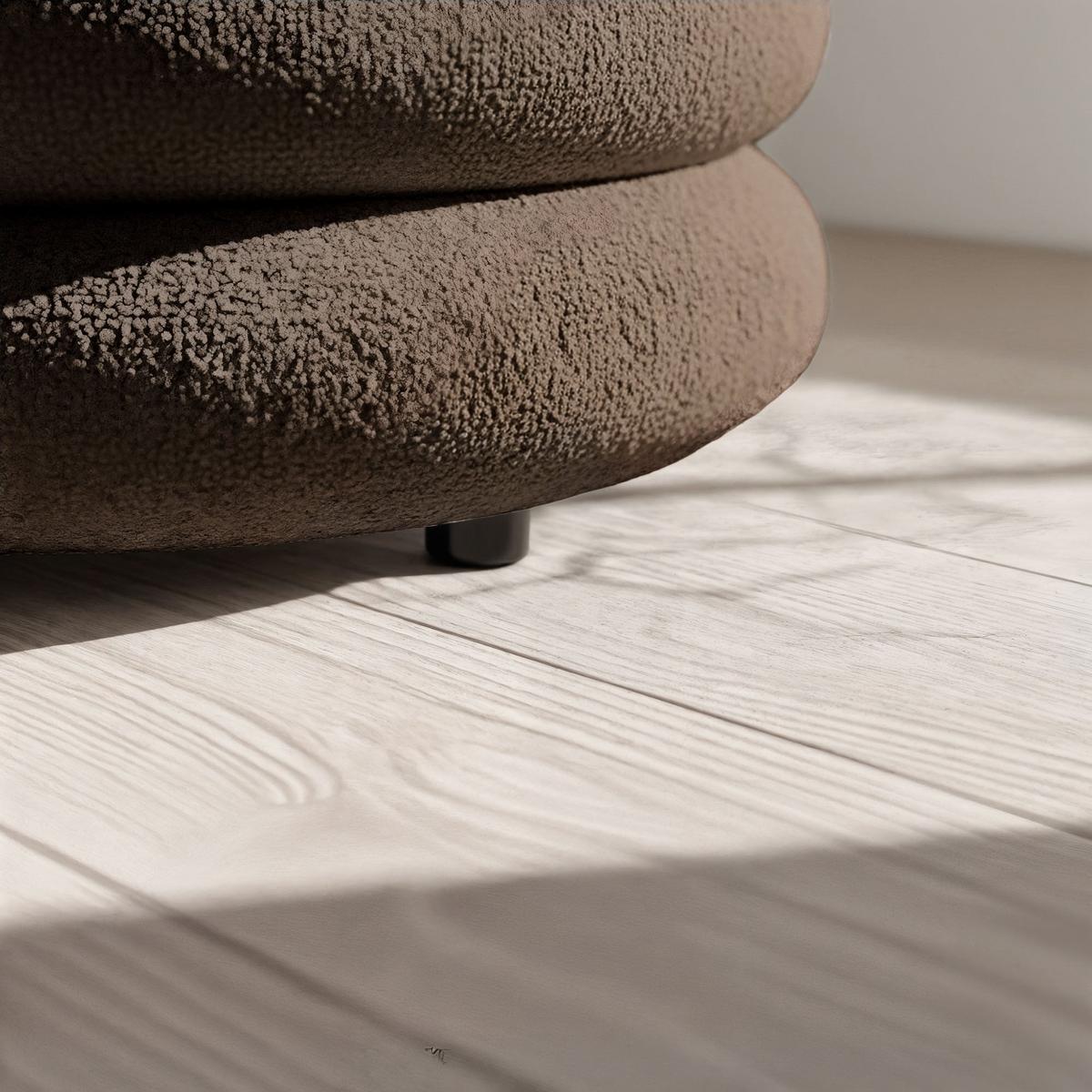 POLSTERHOCKER mit Stauraum Braun - Braun, Textil (55/45/55cm) - RAUMHIRSCH FURNITURE
