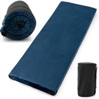 CAMPING MATTRESS Schwarz - Schwarz, Textil - COSTWAY