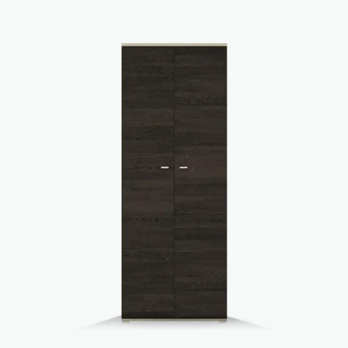 KLEIDERSCHRANK Ars 80 cm, 80/201/51, 2-türig, Canterbury Eiche - Eichefarben, Holzwerkstoff (80/201/51cm) - imoebel24