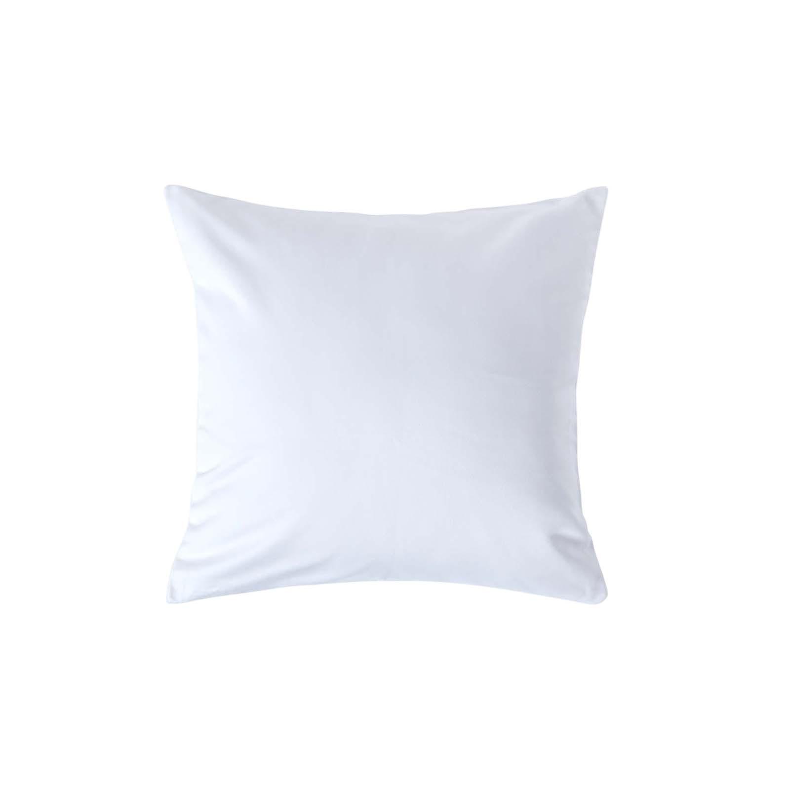 KISSENBEZUG Premium, Ägyptische Baumwolle, Fadendichte 1000 - Weiß, Textil (40/40cm) - Homescapes