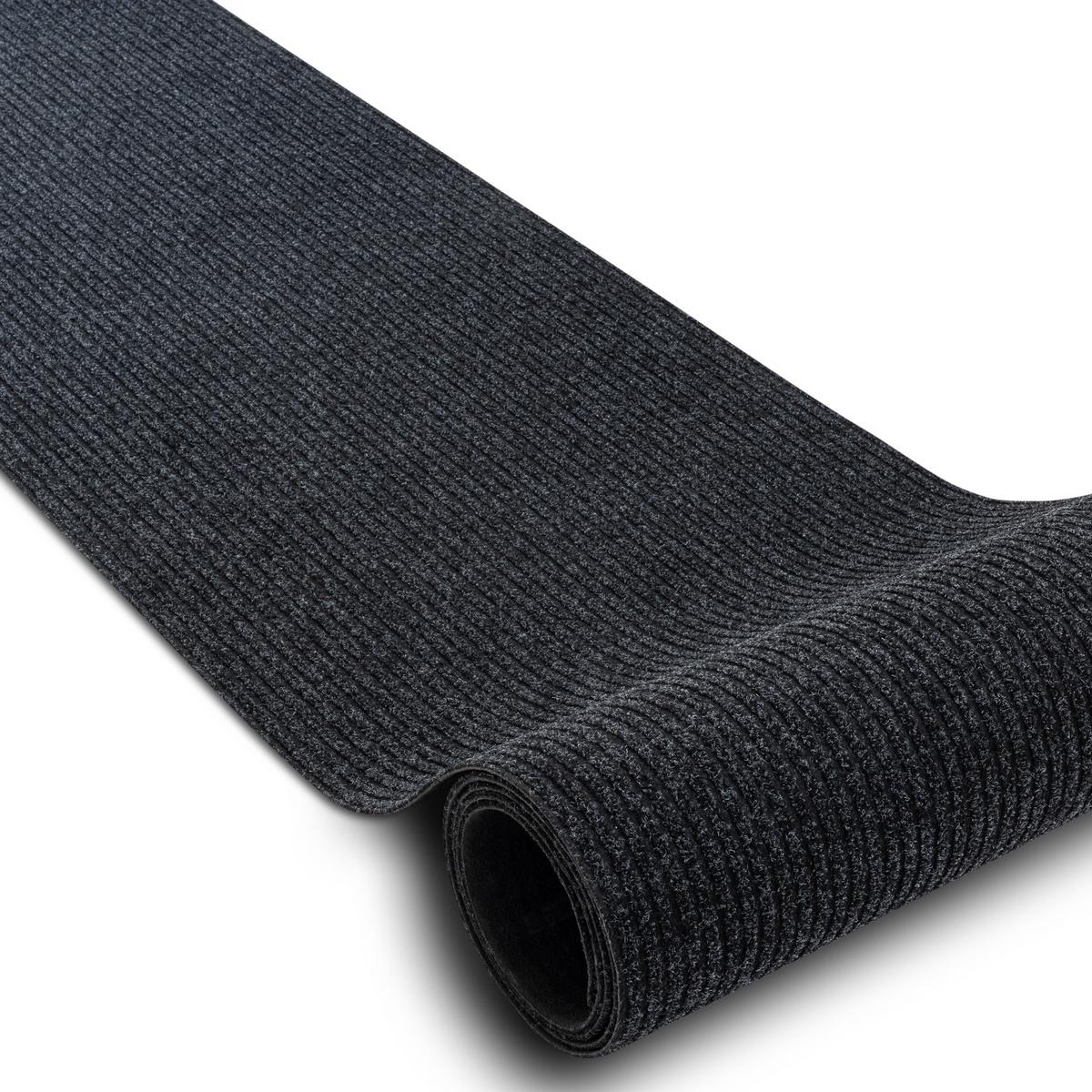 TÜRMATTE rutschfest 100/290 cm - Anthrazit, Textil (100/290cm) - rugsX