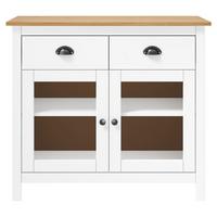 MEHRZWECKSCHRANK Cooley 80/40/90 cm - Weiß, Holzwerkstoff (80/90/40cm) - Nettlife