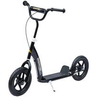 KINDERROLLER, Schwarz/Rosa/Blau/Rot, Stahl+ PVA - Schwarz, Metall (120/52/80cm) - HOMCOM