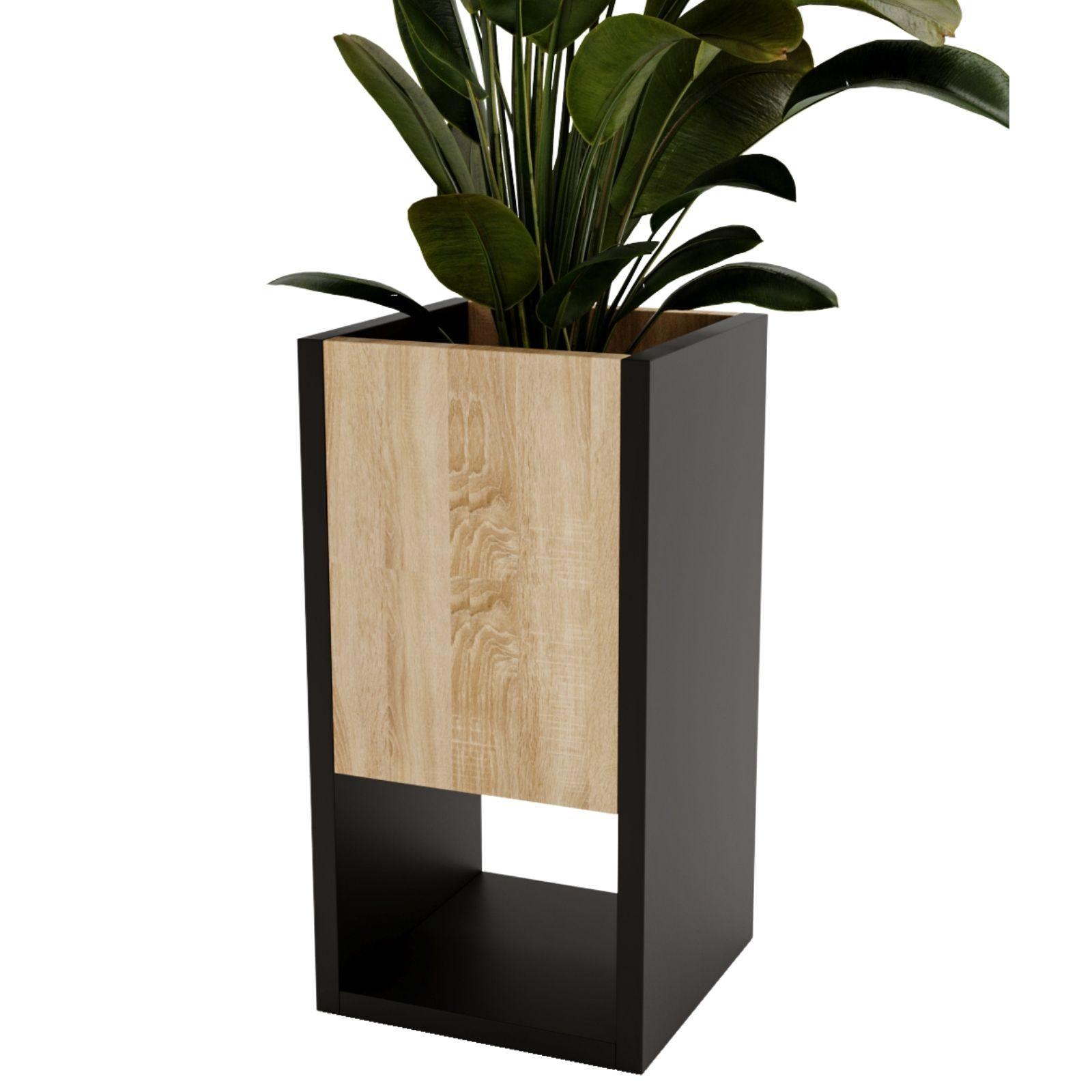 BLUMENKASTEN - Sonoma Eiche, Holzwerkstoff (22.6/45/22.62cm) - RAUMHIRSCH FURNITURE