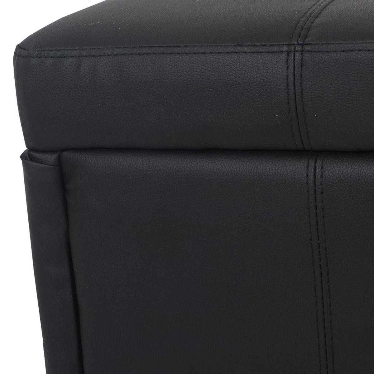 AUFBEWAHRUNGS-TRUHE Schwarz - Schwarz, Textil (114/45/45cm) - MCW