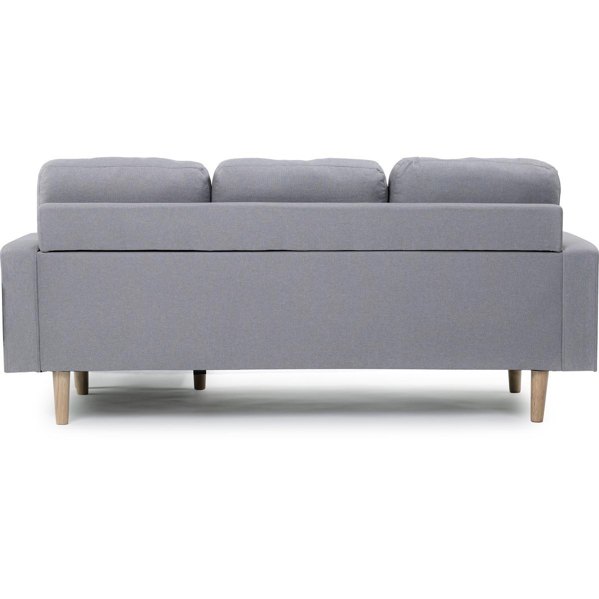 ECKSOFA gabby Grau - Grau, Textil (75/194cm) - Habitat Garten