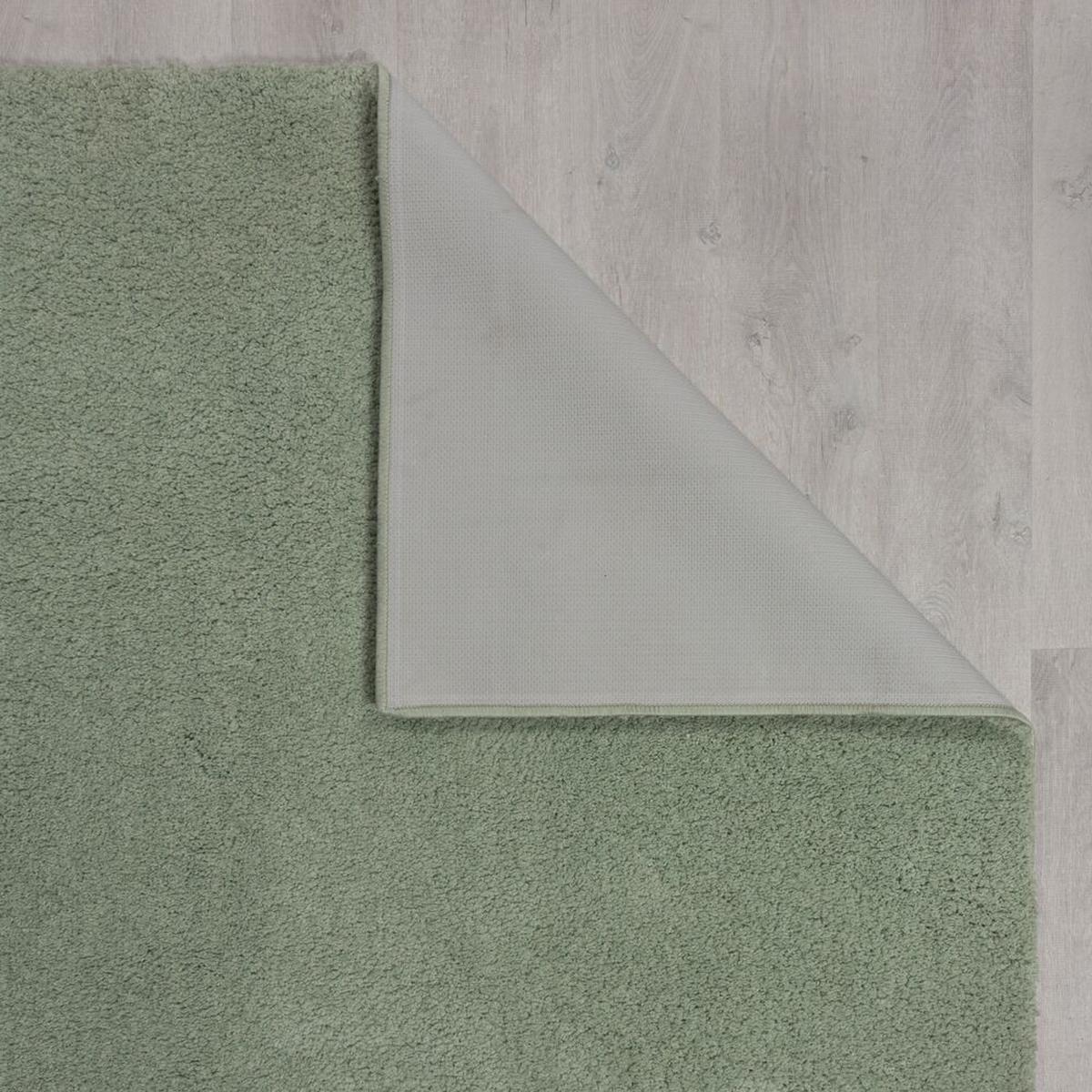 TEPPICH Waschbar GIPPING in Salbeigrün, einfarbig, 200 x 290 cm - Grün, Textil (290/200cm) - KADIMA DESIGN