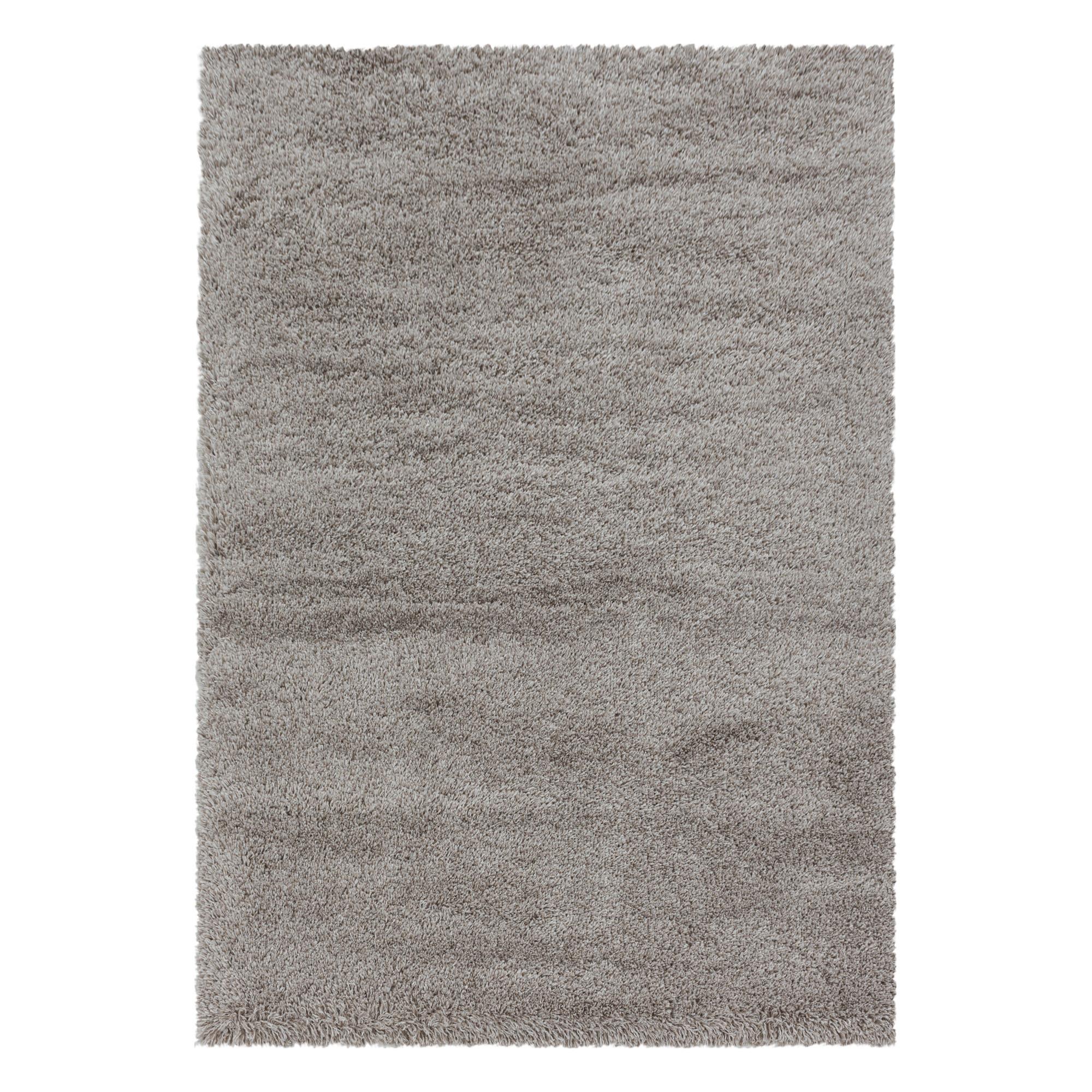 HOCHFLORTEPPICH SALZACH, einfarbig, aus Polypropylen, Beige, 200 x 290 cm - Beige, Textil (290/200cm) - KADIMA DESIGN