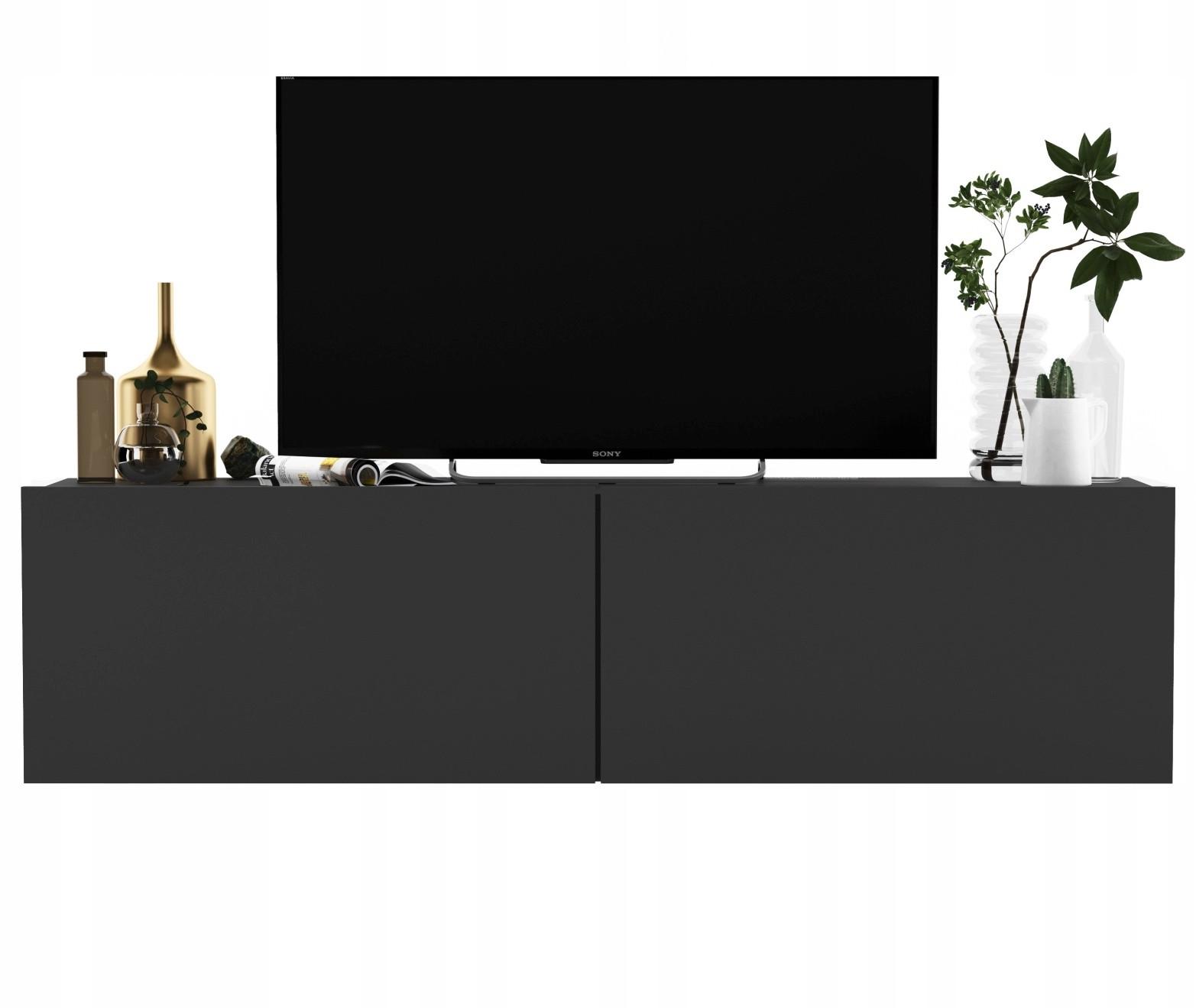 TV-SCHRANK Enjoy Grau matt 120 cm - Grau, Holzwerkstoff (120/30/35cm) - Meble Lindner