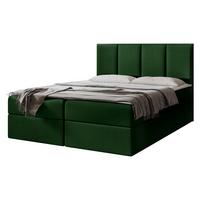 BOXBETT Rebos - H3 - Grün, Holz/Textil (160/200cm) - MIRJAN24