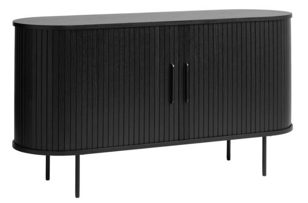 SIDEBOARD Gativel Schwarz - Schwarz, Holzwerkstoff/Kunststoff (140/76/45cm) - Selsey