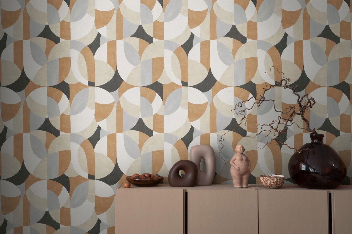 VLIESTAPETE Weiß 53/1005 cm - Beige, Textil (53/1cm) - KUNSTLOFT