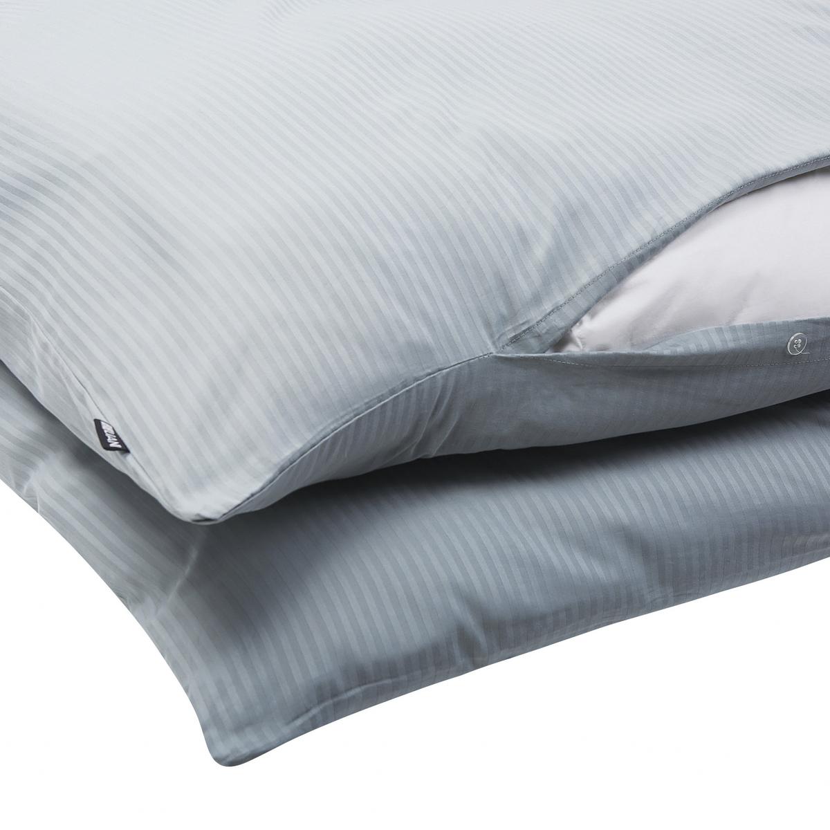 BETTWÄSCHE SET Avondale 240x220 cm - Grau, Textil (240/220cm) - Beliani
