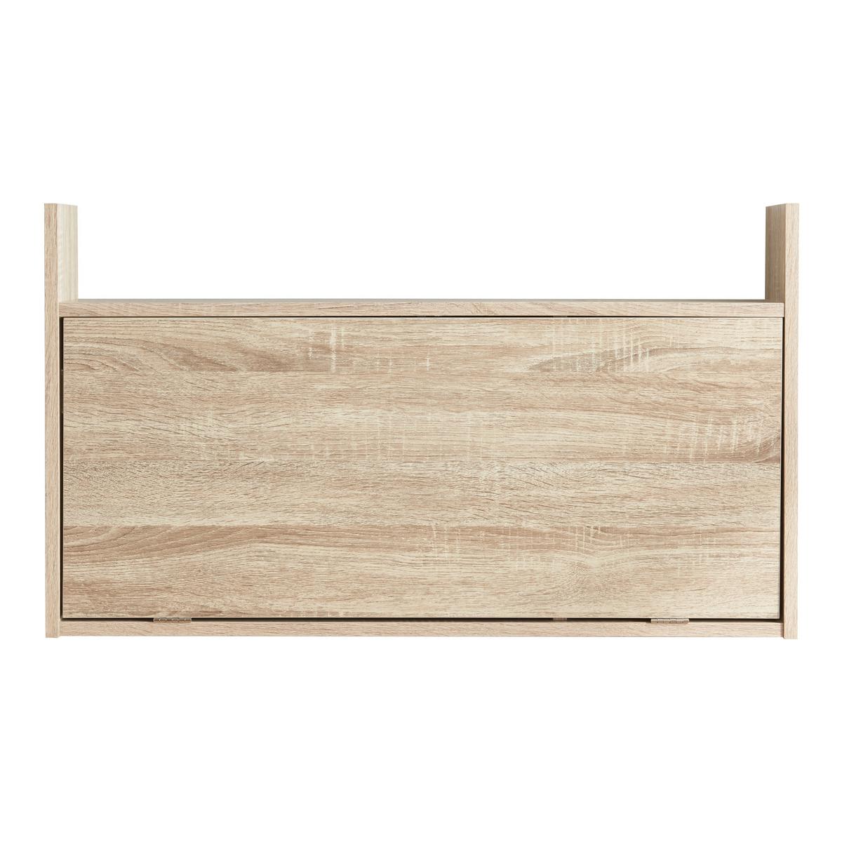 WANDSCHREIBTISCH Rautalampi - Eichefarben, Holzwerkstoff (83/48/14.5cm) - [en.casa]
