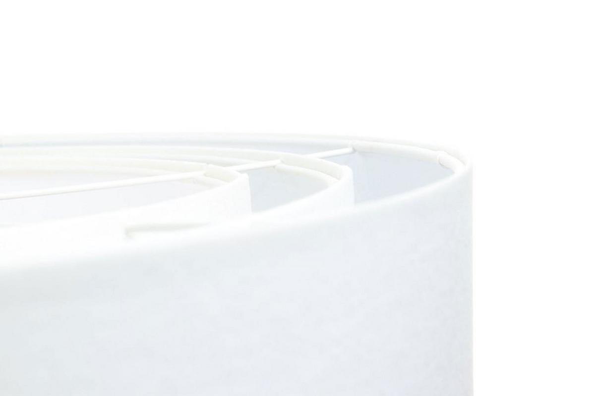 HÄNGELEUCHTE Weiß 60/20 cm - Silberfarben, Kunststoff (60/1.5/20cm) - ONZENO