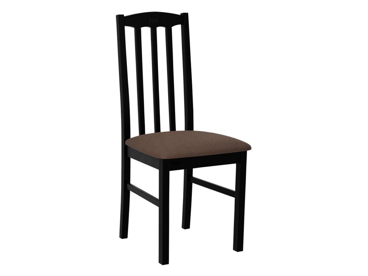 STUHL Bos XII, Holzfarbe: Schwarz - Schwarz/Braun, Holz (43/90/48cm) - MIRJAN24