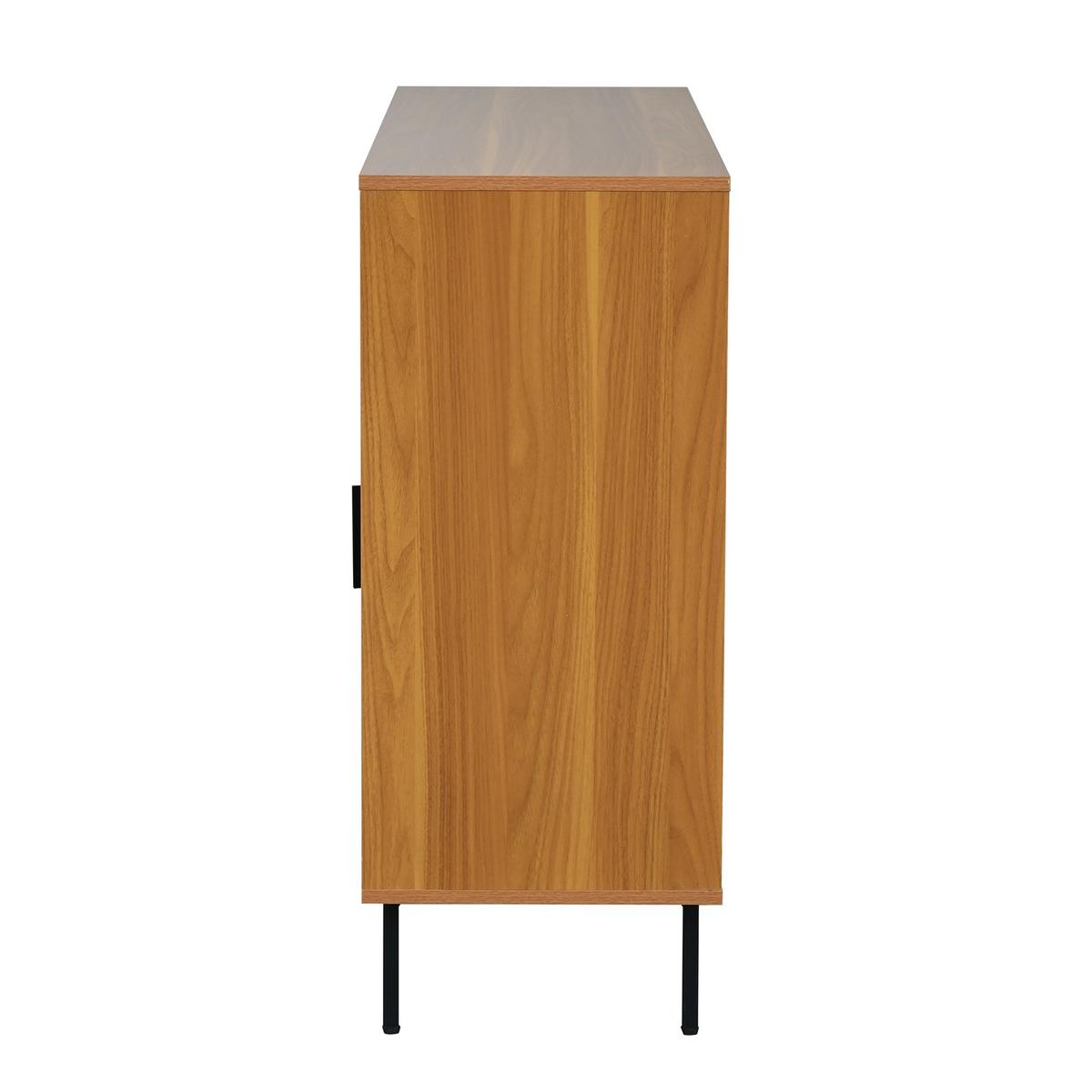 KOMMODE braun 100/37/90 cm - Braun, Holzwerkstoff (100/90/37cm) - Urban Meuble