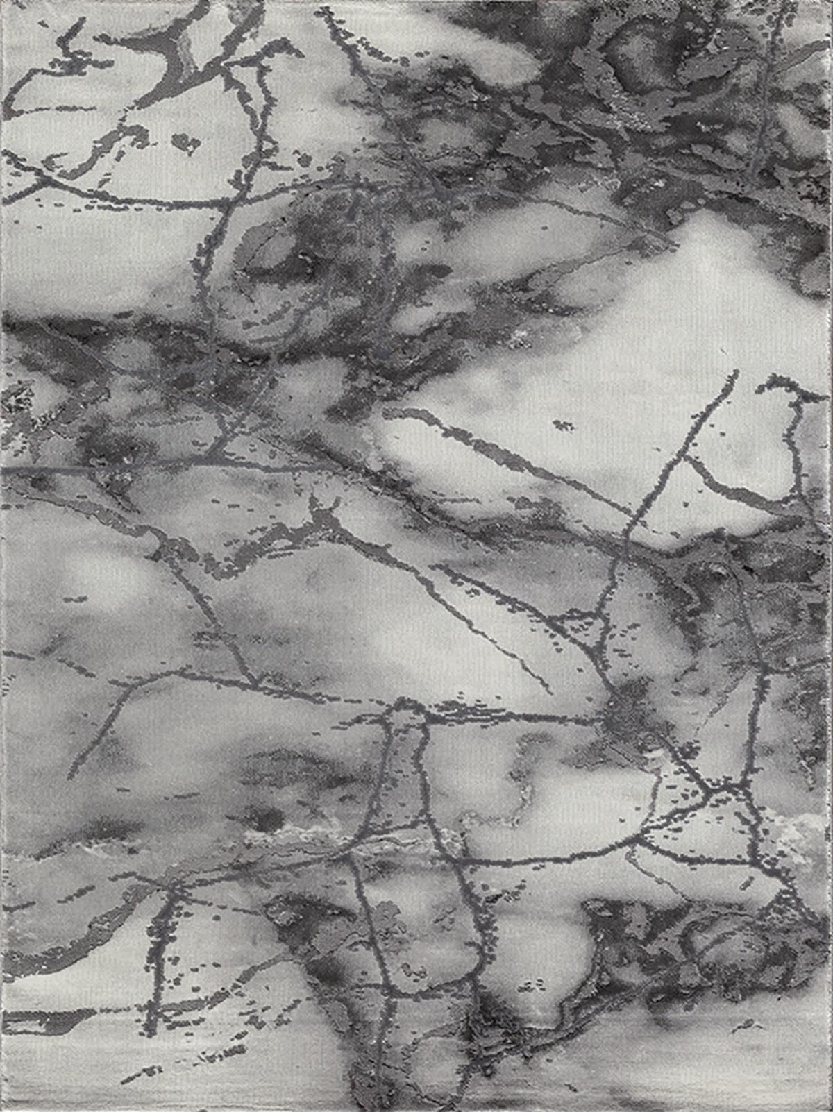 KURZFLORTEPPICH Abstrakt SVEDA Polypropylen Grau 200 x 290 cm - Grau, Textil (200/290cm) - KADIMA DESIGN