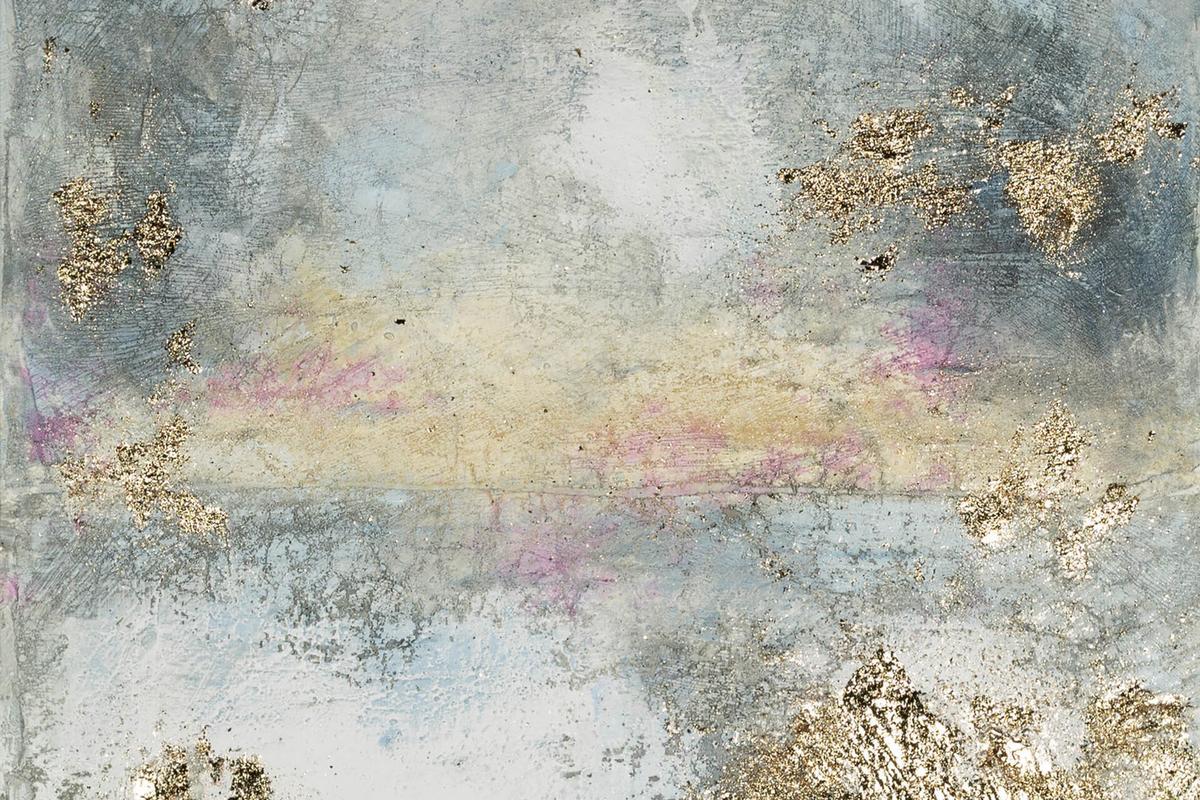 ACRYLBILD HANDGEMALT 80/120 cm - Grau, Holz/Textil (80/120cm) - KUNSTLOFT