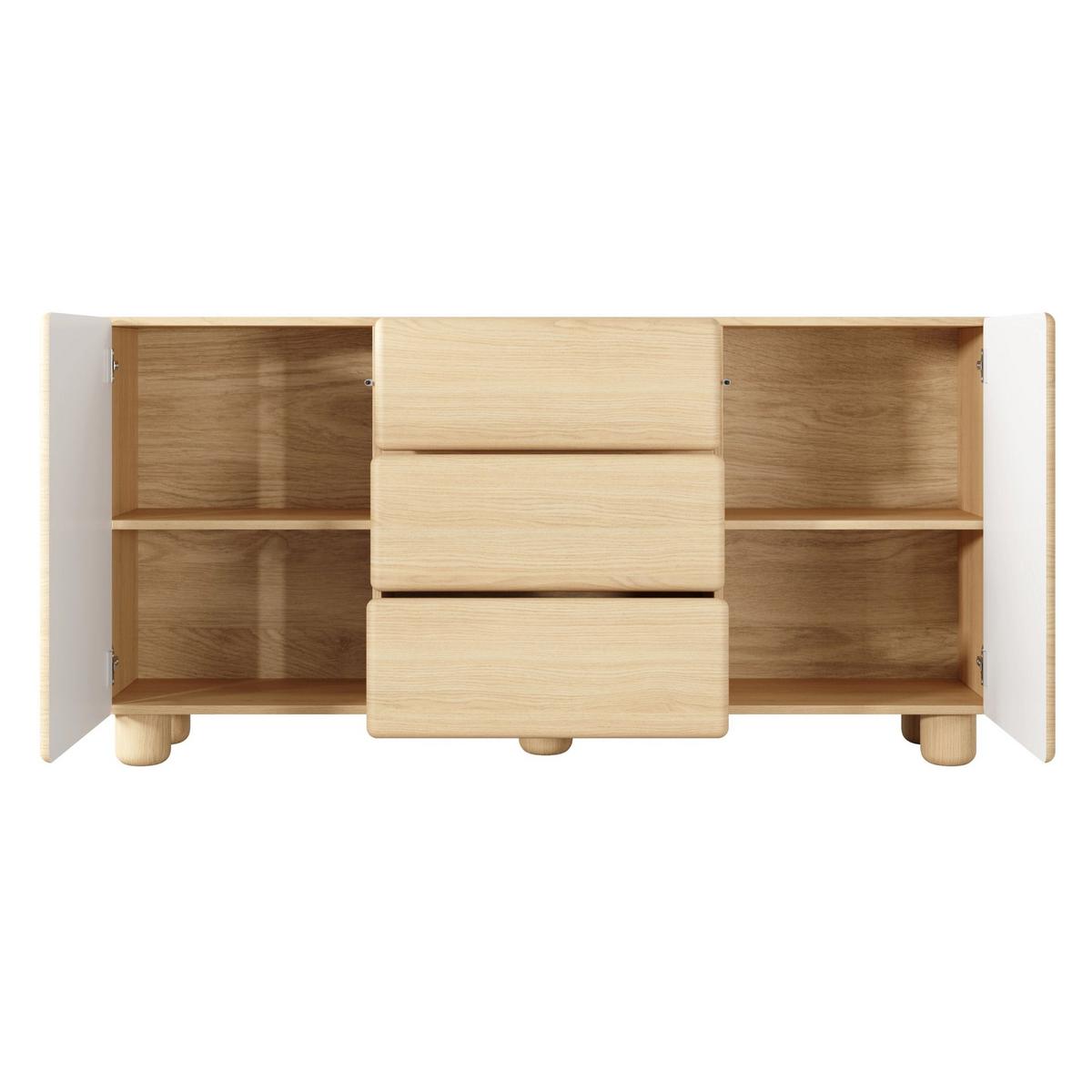 SIDEBOARD Lomo 160 cm - Eichefarben, Holz/Holzwerkstoff (160.1/80.2/38cm) - Selsey