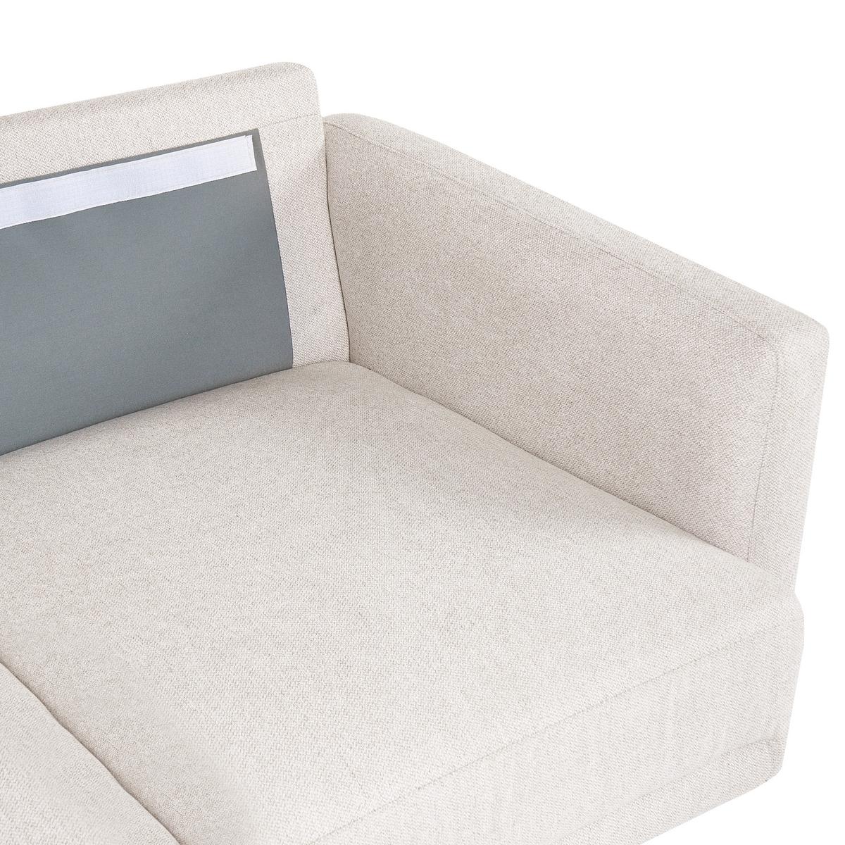 2-SITZER-SOFA Stoff Hellbeige Breda - Beige, Textil (150/85/85cm) - Beliani