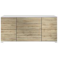 SIDEBOARD Rova Eiche Wotan - Eiche Wotan, Holzwerkstoff (166.5/75.5/35cm) - Vladon