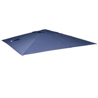 ERSATZ-BEZUG FÜR SCHIRM Blau - Blau, Textil (295/295cm) - MCW