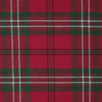 BAUMWOLLSTOFF Meterware Schottenkaro Edward rot-grün, 150 cm - Rot, Textil (150/100cm) - Homescapes