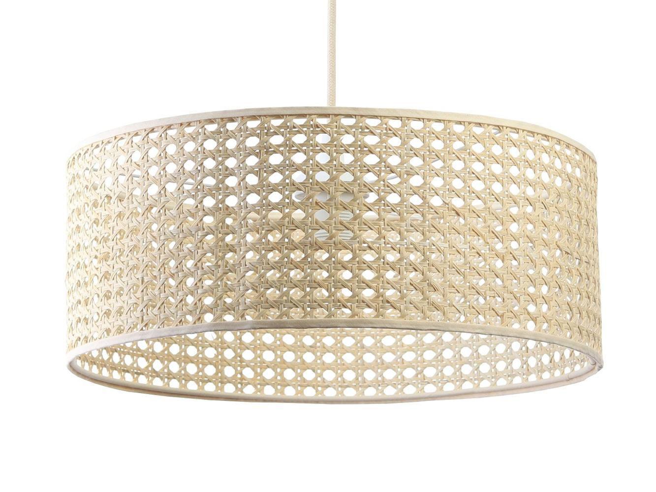 HÄNGELEUCHTE Beige 40/15 cm - Beige, Kunststoff (40/0.5/15cm) - ONZENO