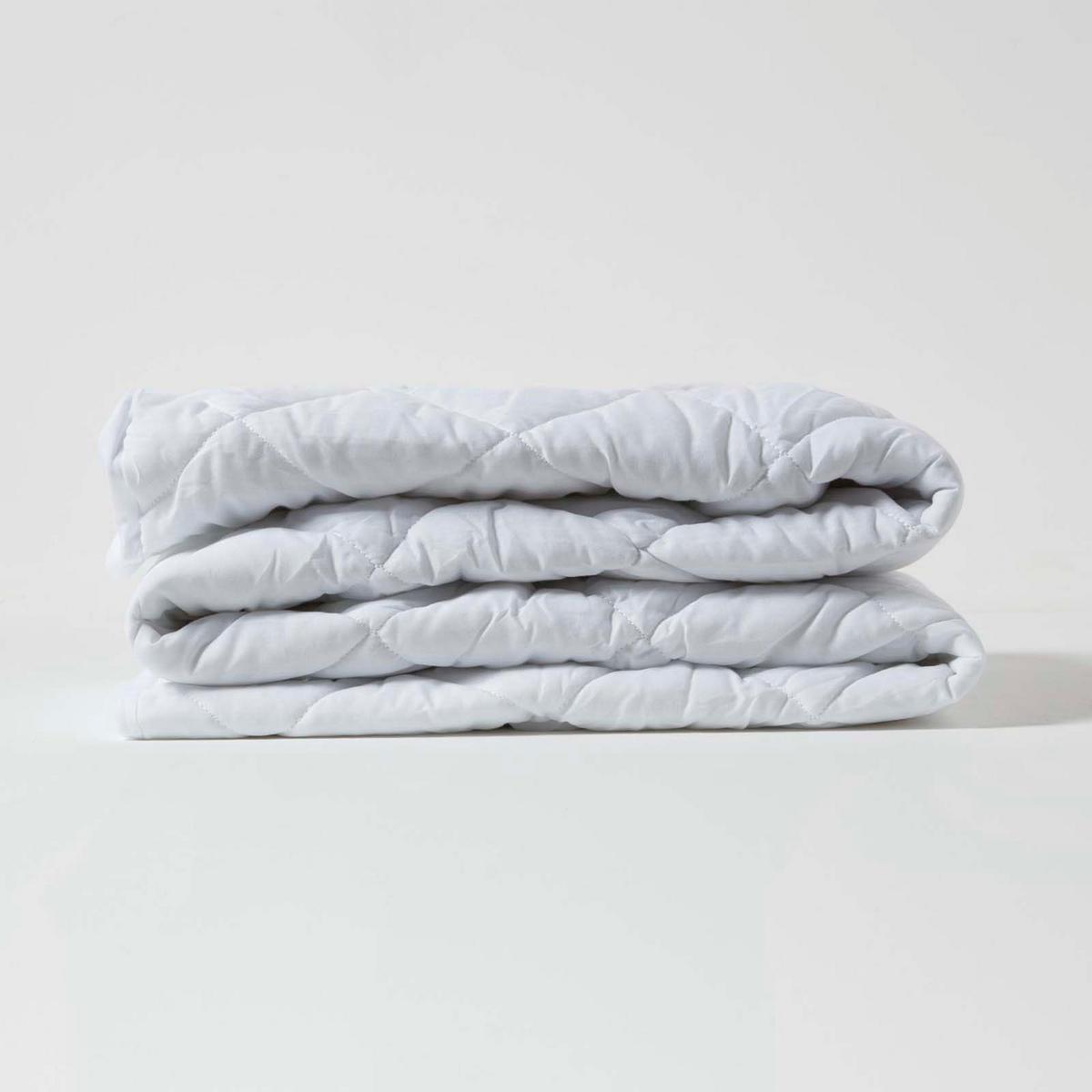 MATRATZENSCHONER wasserdicht & gepolstert, 120/190 cm - Weiß, Textil (120/190cm) - Homescapes