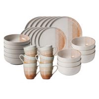KOMBI-SET Trio Braun 30-tlg. - Braun, Keramik (2/2/2cm) - Ritzenhoff Breker