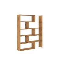 BÜCHERREGAL LORIS 72,5x24x138 cm, Regal Eiche Artisan - Eiche Artisan, Holzwerkstoff (72.5/138/24cm) - MASSENO