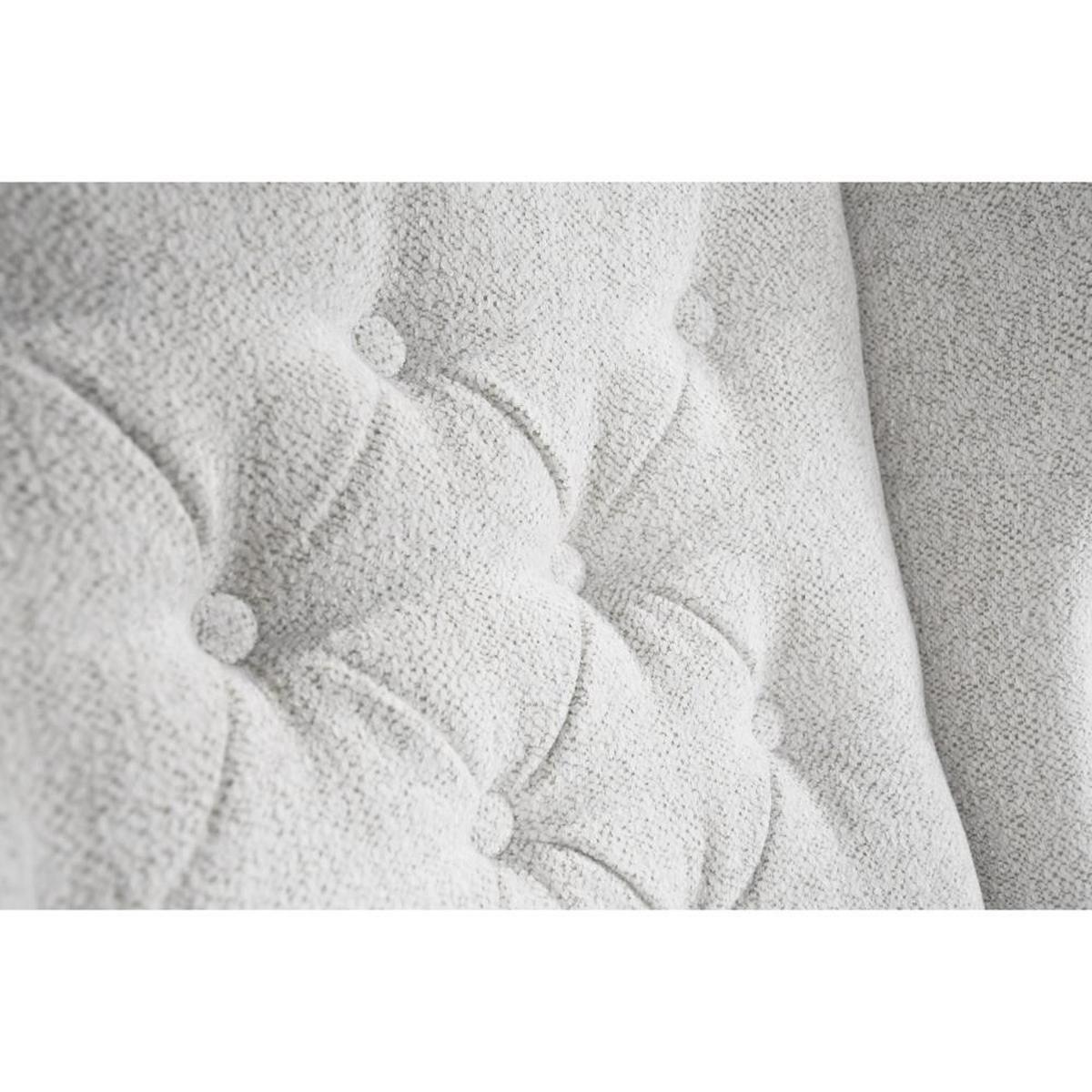 CHESTERFIELD-SESSEL Falco beige mit Wenge Holzbeinen - Creme, Holz/Textil (82/102/92cm) - Beautysofa