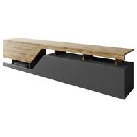 TV-LOWBOARD Ceelias 200 - Anthrazit, Holzwerkstoff (200/47/35cm) - MIRJAN24