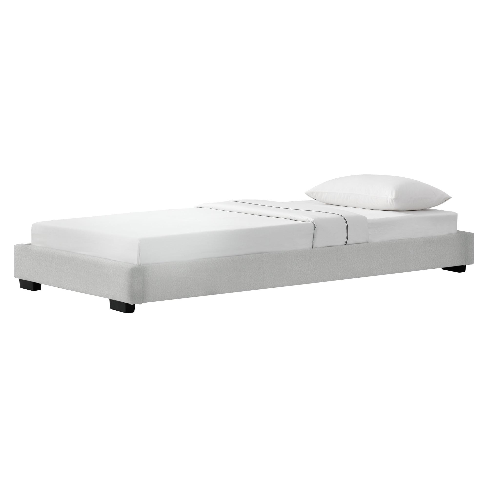 POLSTERBETT Masari - Weiß, Textil (90/200cm) - Corium