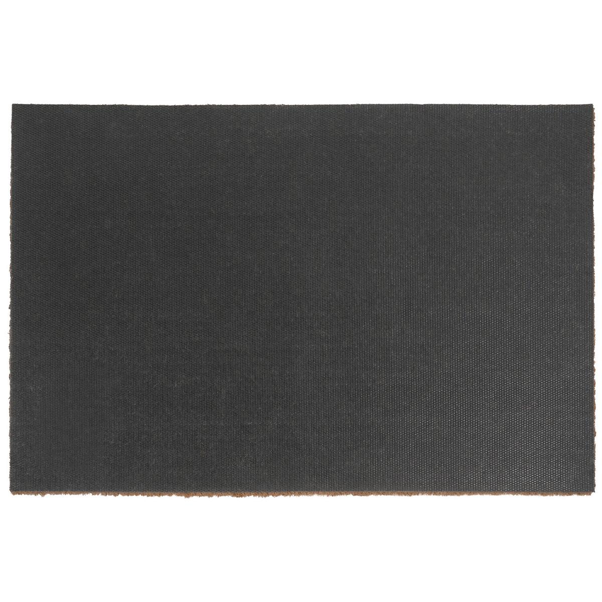 FUSSMATTE Bunt 50/80 cm Blume Kokosfasern Illiamna - Multicolor, Textil (50/80cm) - Beliani