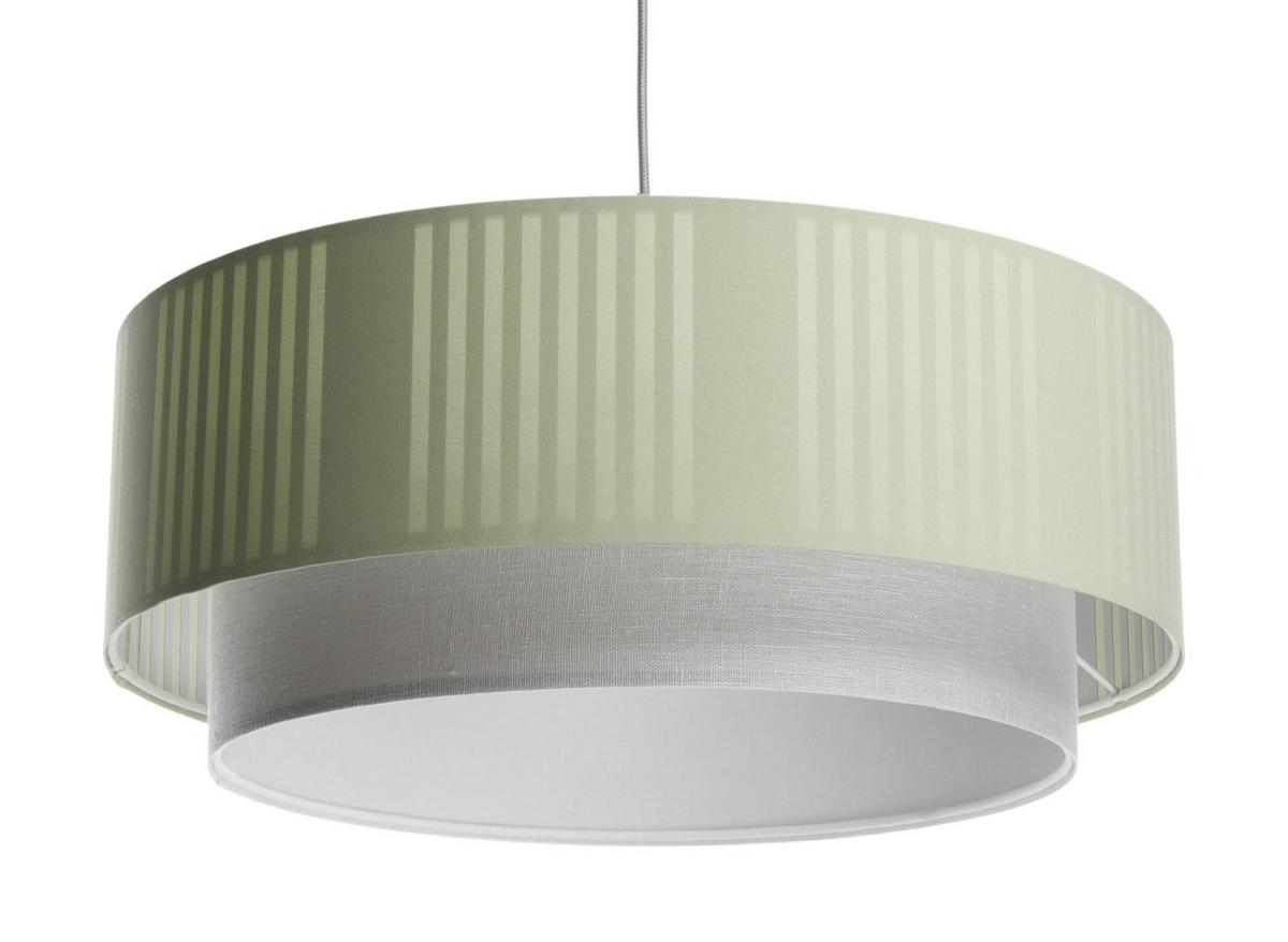 HÄNGELEUCHTE Grün 40/86 cm - Weiß/Grün, Kunststoff (16/0.4/86cm) - ONZENO