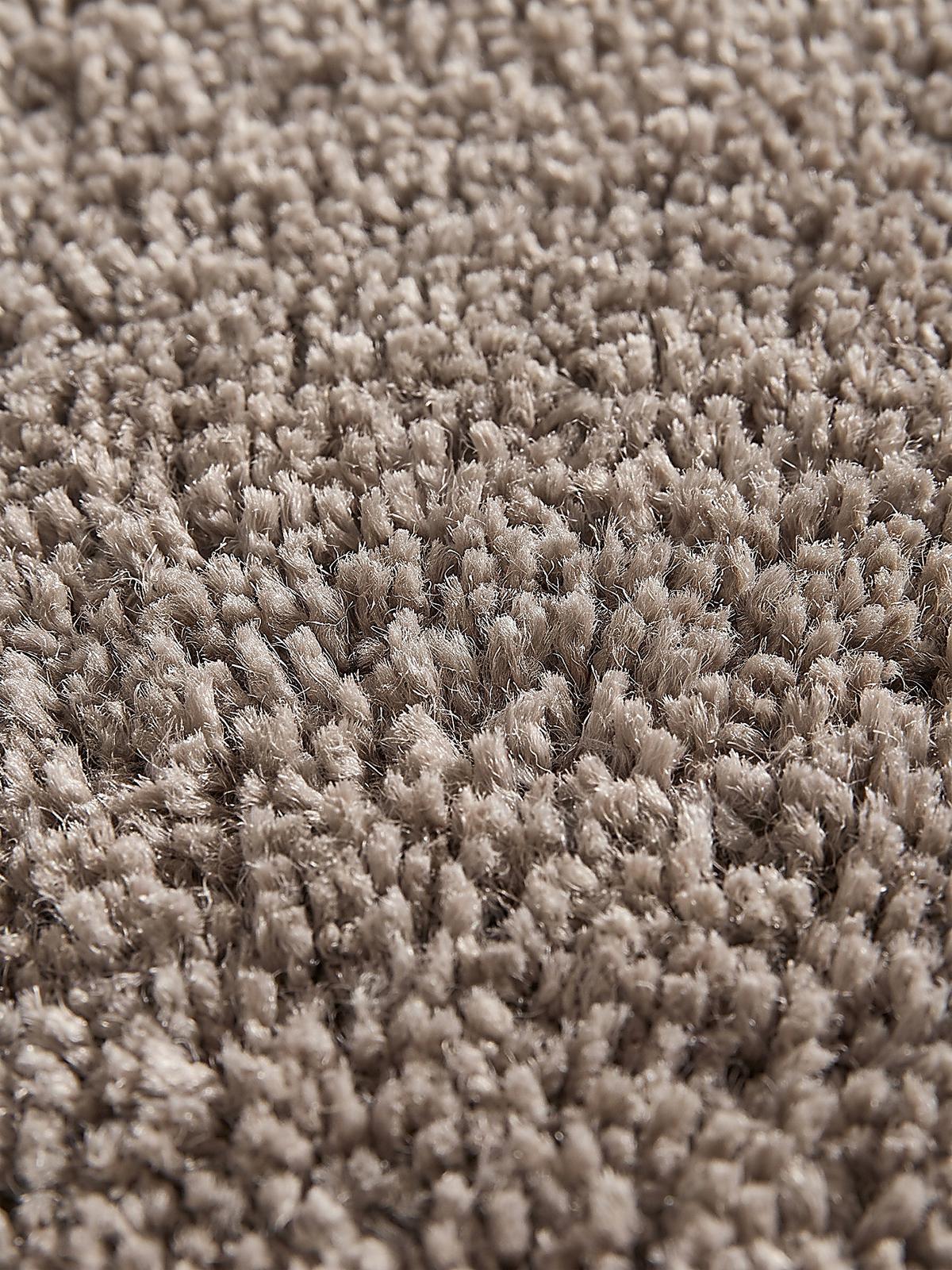 TEPPICH Hochflor ZINAL Uni Polyester Beige 120 x 170 cm - Beige, Textil (120/170cm) - KADIMA DESIGN