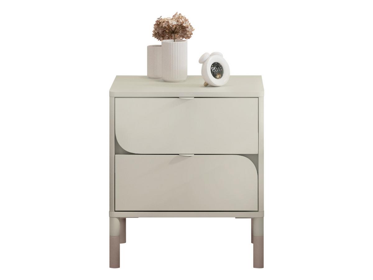 KINDER-NACHTTISCH Harmony HR07 - Kaschmir/Trüffeleichefarben, Holzwerkstoff/Kunststoff (46/52/40cm) - MIRJAN24