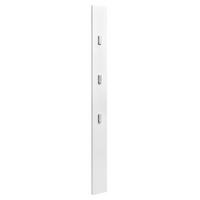 HAKENLEISTE Hansnes - Weiß, Holzwerkstoff/Metall (15/165/3cm) - [en.casa]